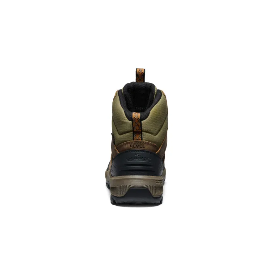 Cheap Revel IV Polar Boot Pour Homme | Bison/Orange Pepper Homme Imperméable À L'eau|Bottes