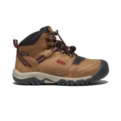 Sale Ridge Flex Waterproof Boot Pour Jeunes  |  Bison/Red Carpet Enfant Bottes