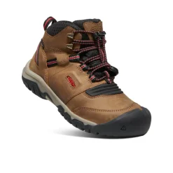 Sale Ridge Flex Waterproof Boot Pour Jeunes  |  Bison/Red Carpet Enfant Bottes