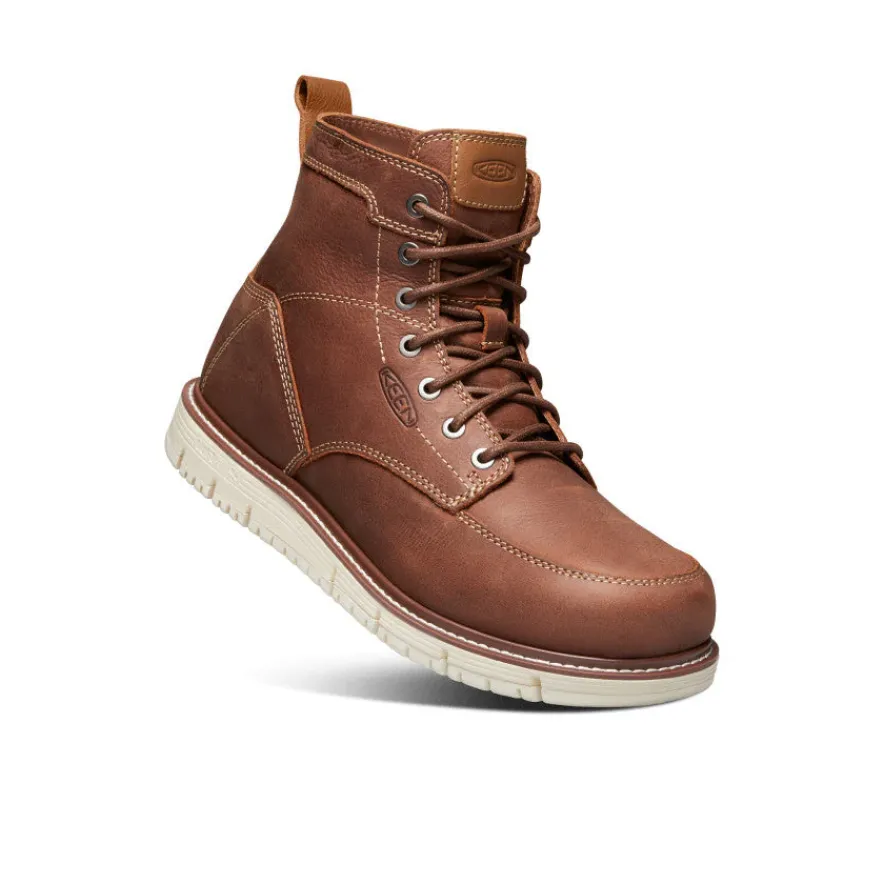 Clearance San Jose 6" Boot (Soft Toe) Pour Homme | GINGERBREAD/OFF WHITE Homme Bottes Et Chaussures De Travail|Bottes