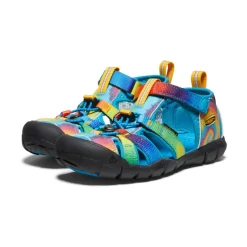 Store Seacamp II CNX Pour Jeunes  |  Vivid Blue/Original Tie Dye Enfant Sandales