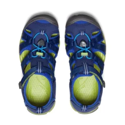 Clearance Seacamp II CNX Pour Jeunes | Blue Depths/Chartreuse Enfant Sandales