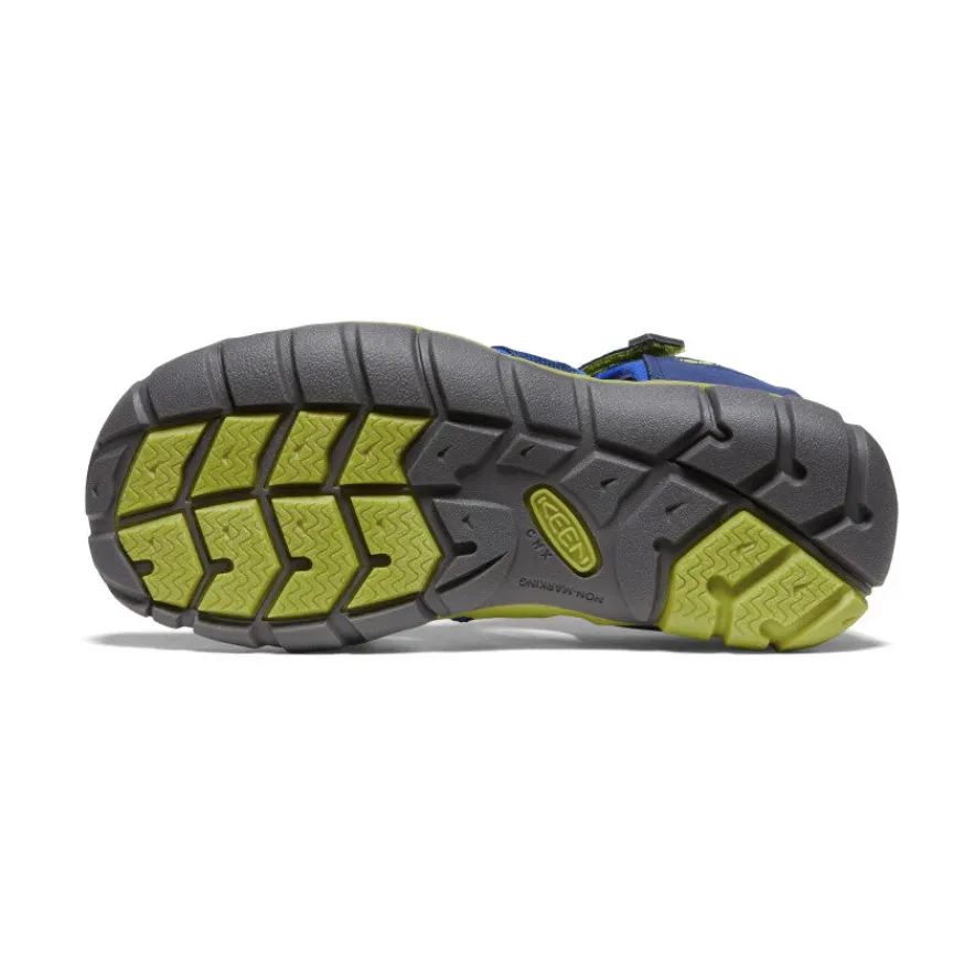 Clearance Seacamp II CNX Pour Jeunes | Blue Depths/Chartreuse Enfant Sandales