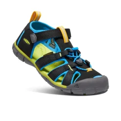 Best Seacamp II CNX Pour Jeunes  |  Black/Brilliant Blue Enfant Sandales