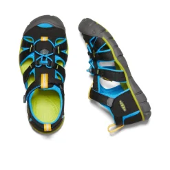 Best Seacamp II CNX Pour Jeunes  |  Black/Brilliant Blue Enfant Sandales