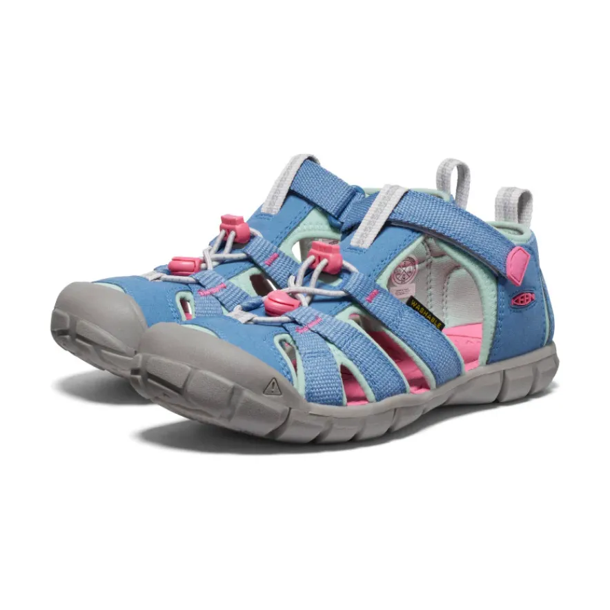 Sale Seacamp II CNX Pour Jeunes | Coronet Blue/Hot Pink Enfant Sandales