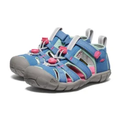 Cheap Seacamp II CNX Pour Petit Enfants  |  Coronet Blue/Hot Pink Enfant Sandales