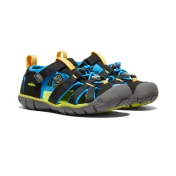 Fashion Seacamp II CNX Pour Petit Enfants  |  Black/Brilliant Blue Enfant Sandales