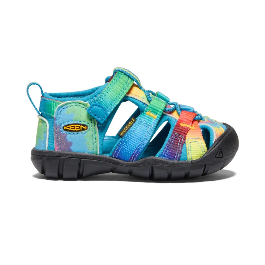 Hot Seacamp II CNX Pour Petit Efants | Vivid Blue/Original Tie Dye Enfant Sandales