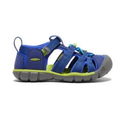 Fashion Seacamp II CNX Pour Petit Efants | Blue Depths/Chartreuse Enfant Sandales