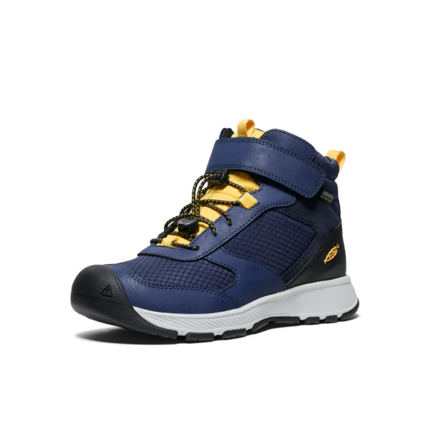 New Skua Waterproof Boot Pour Jeunes | Naval Academy/Yolk Yellow Enfant Bottes