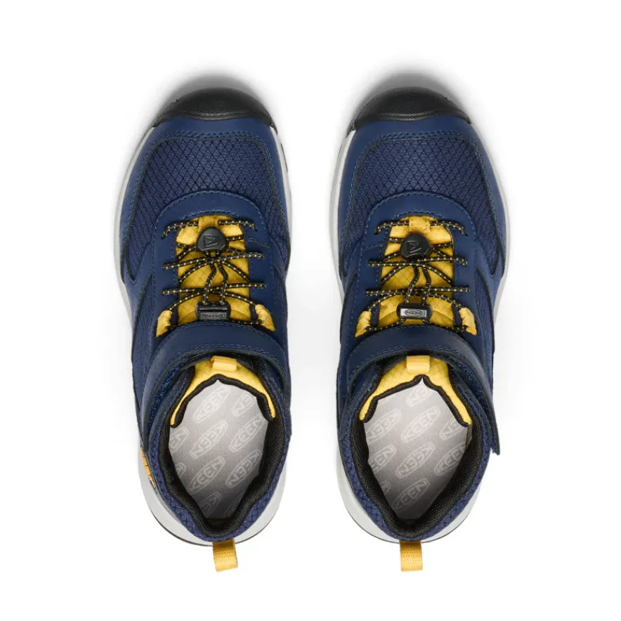 New Skua Waterproof Boot Pour Jeunes | Naval Academy/Yolk Yellow Enfant Bottes