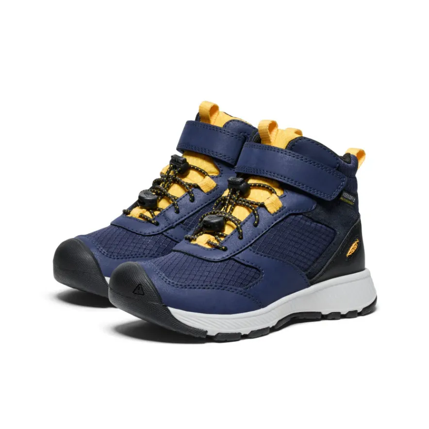 Outlet Skua Waterproof Boot Pour Enfants | Naval Academy/Yolk Yellow Enfant Bottes