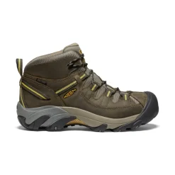 Online Targhee II Mid Waterproof Hiking Boots Pour Homme | Black Olive/Yellow Homme Imperméable À L'eau|Bottes