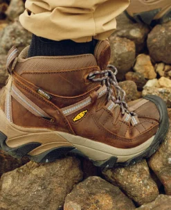 Best Sale Targhee II Waterproof Mid Pour Femme | Goat/Crown Blue Femme Imperméable À L'eau|Bottes