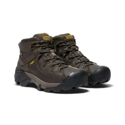 Hot Targhee II Waterproof Mid Wide Pour Homme  |  Canteen/Dark Olive Homme Large|Imperméable À L'eau