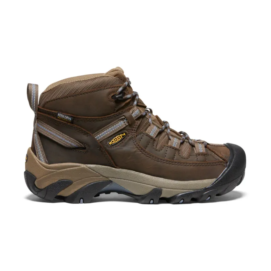 Hot Targhee II Waterproof Mid Pour Femme | Slate Black/Flint Stone Femme Imperméable À L'eau|Bottes
