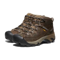 Hot Targhee II Waterproof Mid Pour Femme  |  Slate Black/Flint Stone Femme Imperméable À L'eau|Bottes