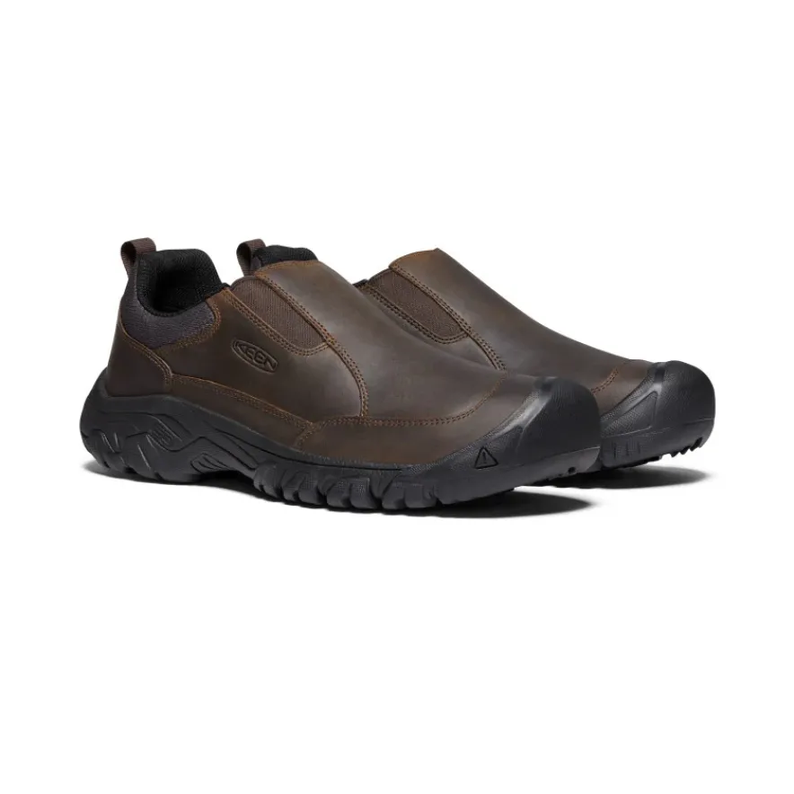 Flash Sale Targhee III Slip-On Wide Pour Homme | Dark Earth/Mulch Homme Large|Chaussures À Enfiler