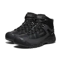 Clearance Targhee III Waterproof Mid Pour Homme  |  Triple Black Homme Imperméable À L'eau|Bottes