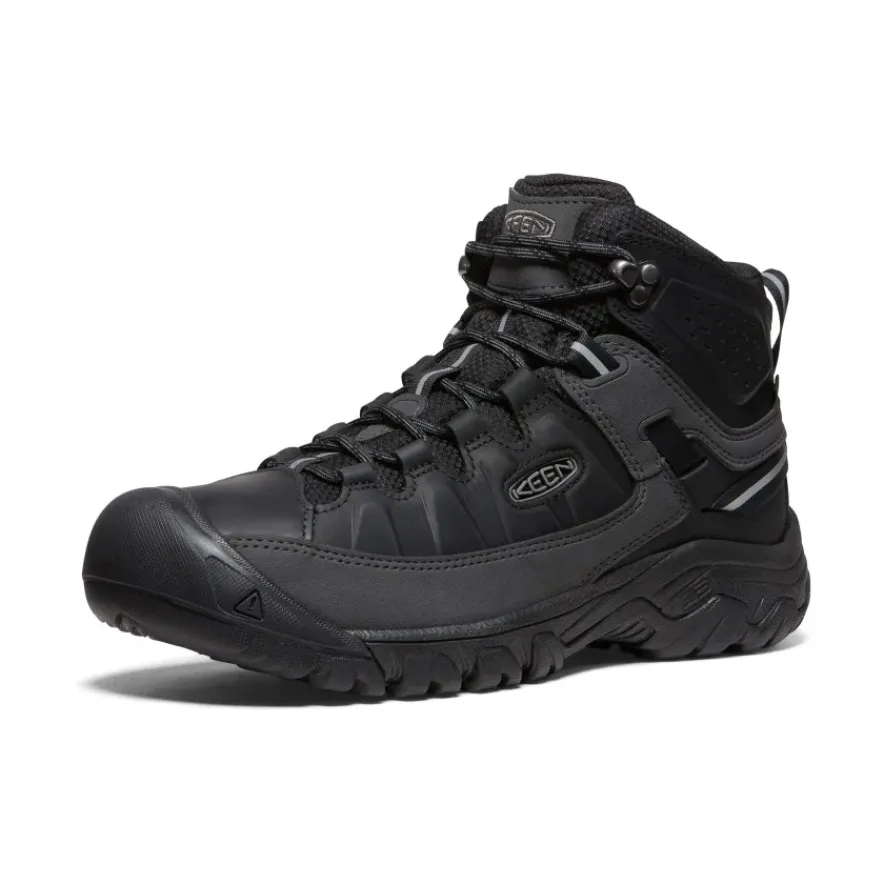 Clearance Targhee III Waterproof Mid Pour Homme | Triple Black Homme Imperméable À L'eau|Bottes