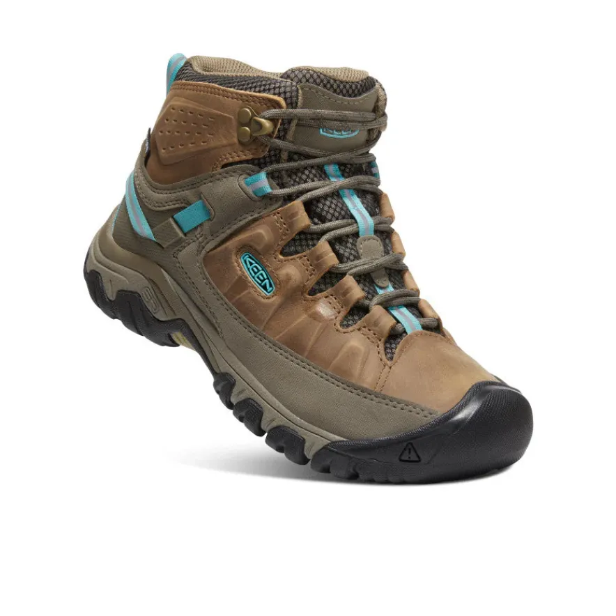 Store Targhee III Waterproof Mid Pour Femme | Toasted Coconut/Porcelain Femme Imperméable À L'eau|Bottes