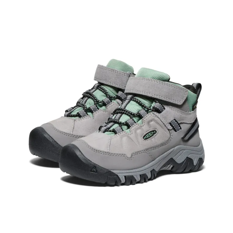 Cheap Targhee IV Waterproof Hiking Boot Pour Enfants | Alloy/Granite Green Enfant Bottes