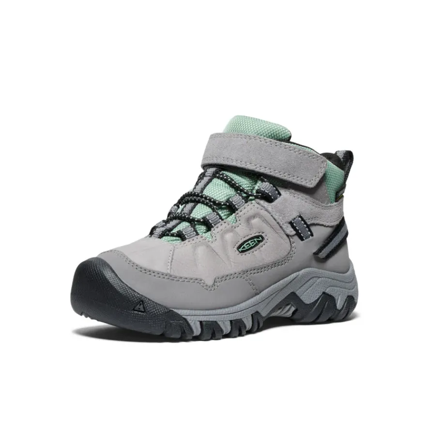 Cheap Targhee IV Waterproof Hiking Boot Pour Enfants | Alloy/Granite Green Enfant Bottes