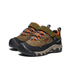 Flash Sale Targhee IV Waterproof Hiking Shoe Pour Enfants  |  Dark Olive/Gold Flame Enfant Chaussures