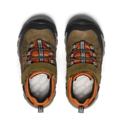 Flash Sale Targhee IV Waterproof Hiking Shoe Pour Enfants | Dark Olive/Gold Flame Enfant Chaussures