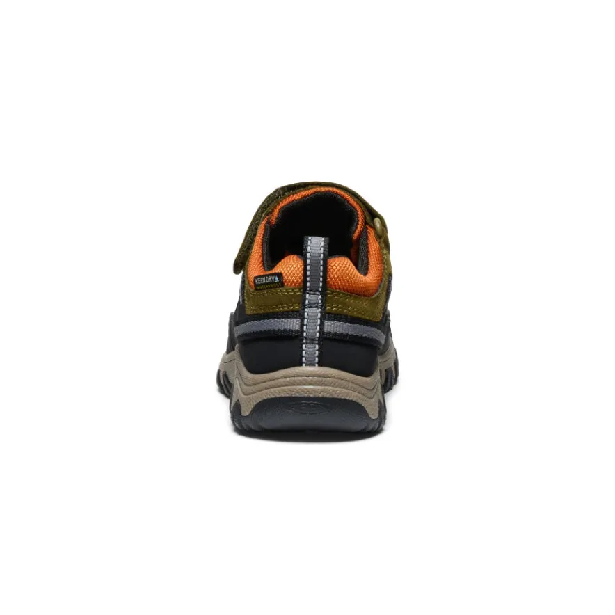 Flash Sale Targhee IV Waterproof Hiking Shoe Pour Enfants | Dark Olive/Gold Flame Enfant Chaussures