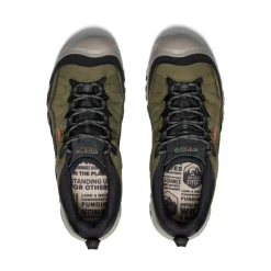 Fashion Targhee IV Waterproof Hiking Shoe Pour Homme | Dark Olive/Gold Flame Homme Imperméable À L'eau|Chaussures