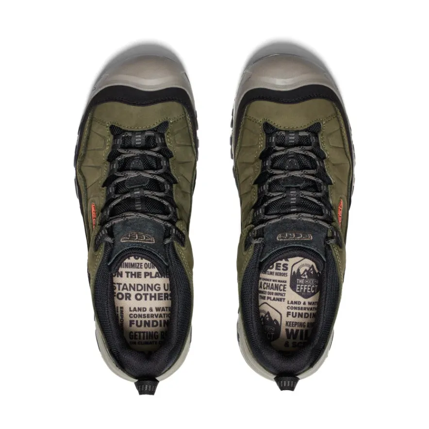 Fashion Targhee IV Waterproof Hiking Shoe Pour Homme | Dark Olive/Gold Flame Homme Imperméable À L'eau|Chaussures