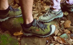 Fashion Targhee IV Waterproof Hiking Shoe Pour Homme | Dark Olive/Gold Flame Homme Imperméable À L'eau|Chaussures