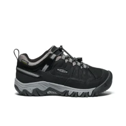 Shop Targhee IV Waterproof Hiking Shoe Pour Jeunes | Black/Steel Grey Enfant Chaussures