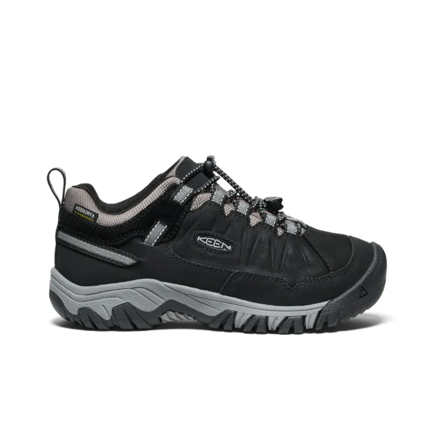Shop Targhee IV Waterproof Hiking Shoe Pour Jeunes | Black/Steel Grey Enfant Chaussures