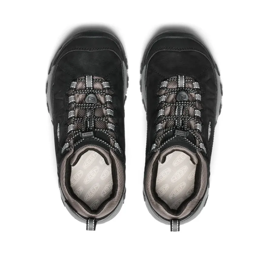 Shop Targhee IV Waterproof Hiking Shoe Pour Jeunes | Black/Steel Grey Enfant Chaussures