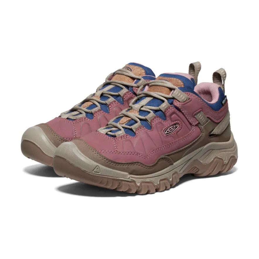Cheap Targhee IV Waterproof Hiking Shoe Pour Femme | Rose Brown/Plaza Taupe Femme Imperméable À L'eau|Chaussures