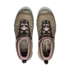 Outlet Targhee IV Wide Waterproof Hiking Boot Pour Femme | Brindle/Nostalgia Rose Femme Large|Imperméable À L'eau