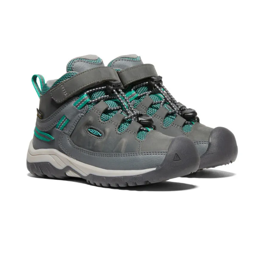 New Targhee Waterproof Boot Pour Enfants | Steel Grey/Porcelain Enfant Bottes