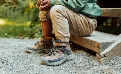 New Targhee Waterproof Boot Pour Enfants | Steel Grey/Porcelain Enfant Bottes