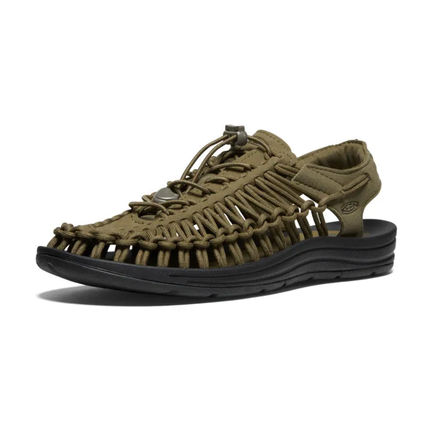 Sale UNEEK Pour Homme | Dark Olive/Black Homme Sandales