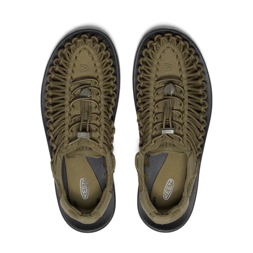 Sale UNEEK Pour Homme | Dark Olive/Black Homme Sandales