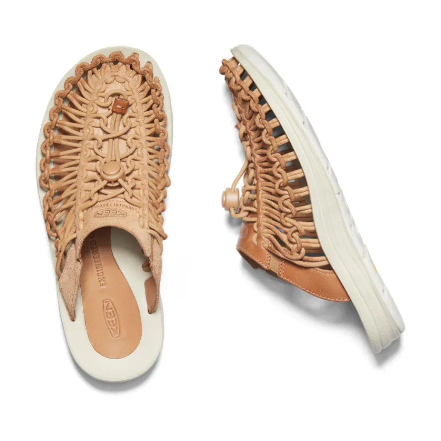 Shop UNEEK Premium leather Slide Pour Femme | Cookie Dough Femme Chaussures À Enfiler