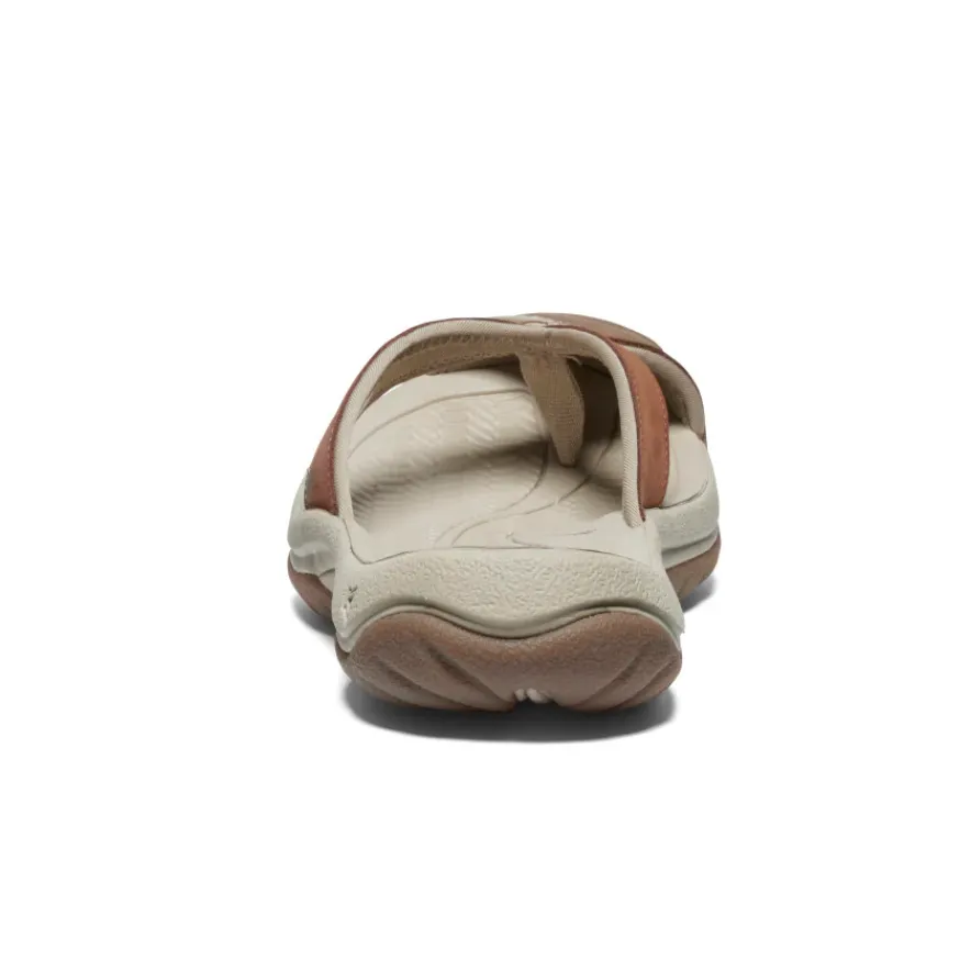 Fashion Waimea Leather Flip-Flop Pour Femme | Sorrel Horse/Plaza Taupe Femme Sandales