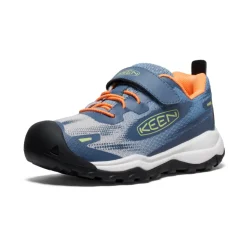 Hot Wanduro Speed Hiking Shoe Pour Enfants  |  Vintage Indigo/Tangerine Enfant Chaussures