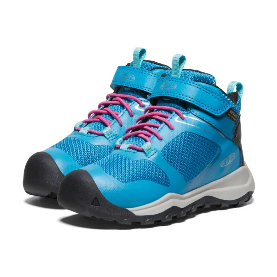 Best Wanduro Waterproof Boot Pour Enfants | Fjord Blue/Fuchsia Purple Enfant Bottes
