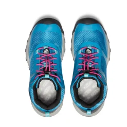 Shop Wanduro Waterproof Boot Pour Jeunes  |  Fjord Blue/Fuchsia Purple Enfant Bottes