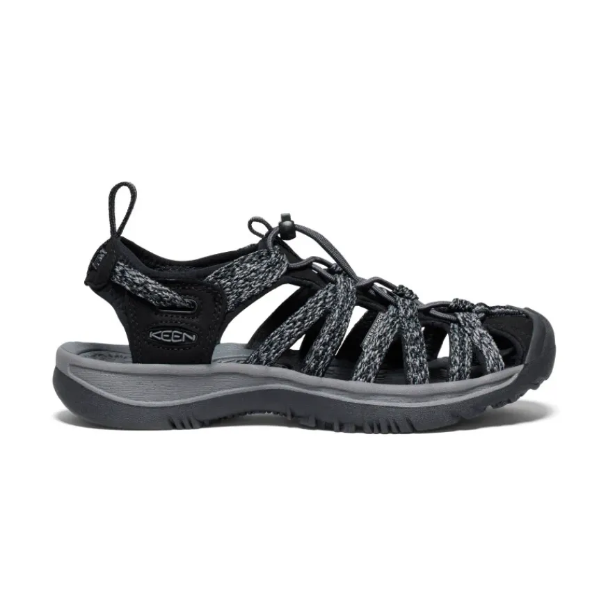 Cheap Whisper Pour Femme | Black/Steel Grey Femme Sandales