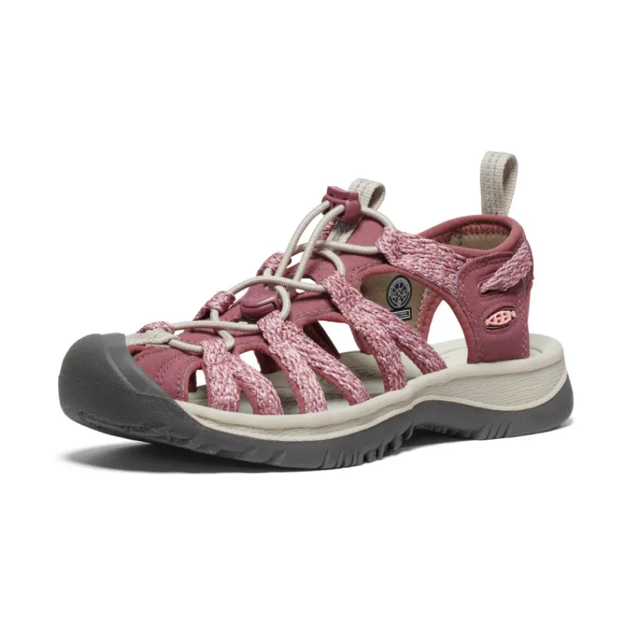 Discount Whisper Pour Femme | Rose Brown/Peach Parfait Femme Sandales